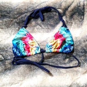 Tie-Dye Bikini Top